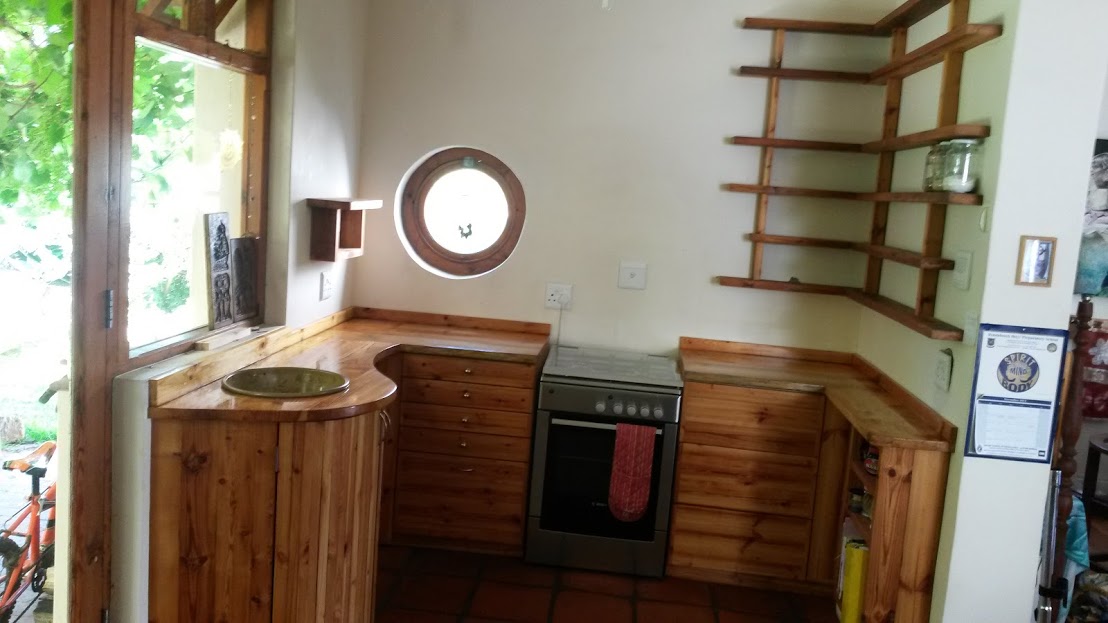 Reclaimed pine kitchen